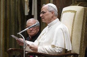 Pope Leo XIV Meets With Holy See’s Diplomatic Corps - Vatican