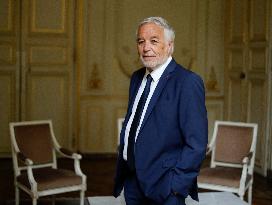 Francois Rebsamen At His Office - Paris