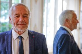 Francois Rebsamen At His Office - Paris