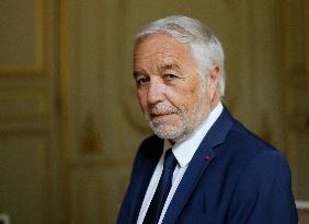 Francois Rebsamen At His Office - Paris