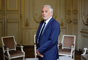 Francois Rebsamen At His Office - Paris