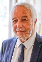 Francois Rebsamen At His Office - Paris