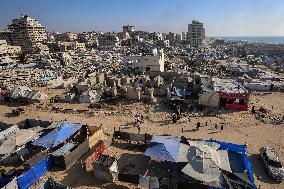 Gaza City Tents - Palestine