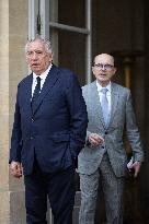 Francois Bayrou Meets with Vietnamese Prime Minister - Paris