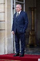 Francois Bayrou Meets with Vietnamese Prime Minister - Paris