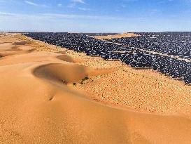 Inner Mongolia Deserts Photovoltaic Projects - China