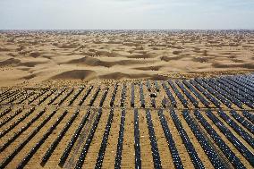Inner Mongolia Deserts Photovoltaic Projects - China