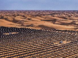 Inner Mongolia Deserts Photovoltaic Projects - China