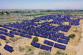 Inner Mongolia Deserts Photovoltaic Projects - China