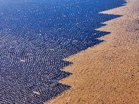 Inner Mongolia Deserts Photovoltaic Projects - China