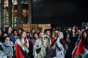 Protests Gaza Ship Seizure - Hague