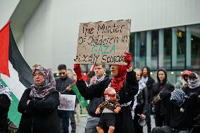 Pro Palestinian Protest Held - Rotterdam