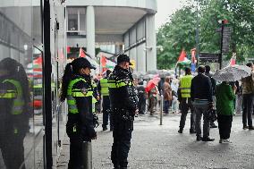 Pro Palestinian Protest Held - Rotterdam