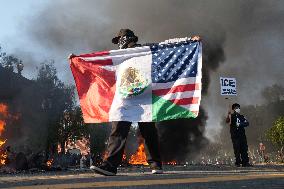 Los Angeles Demostrations on June 8 - LA