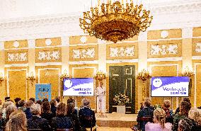 Queen Maxima At A Student Welfare Work Conference - The Hague