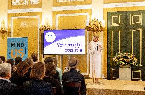 Queen Maxima At A Student Welfare Work Conference - The Hague