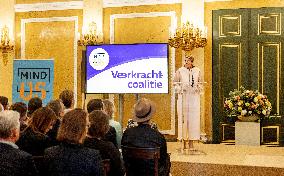 Queen Maxima At A Student Welfare Work Conference - The Hague