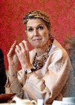 Queen Maxima At A Student Welfare Work Conference - The Hague