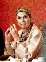 Queen Maxima At A Student Welfare Work Conference - The Hague