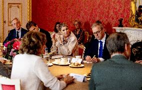 Queen Maxima At A Student Welfare Work Conference - The Hague