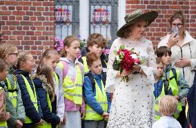 Queen Mathilde Visits the Ten Wijngaerde Princely Beguinage - Bruges
