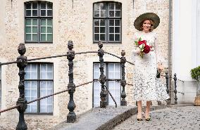 Queen Mathilde Visits the Ten Wijngaerde Princely Beguinage - Bruges