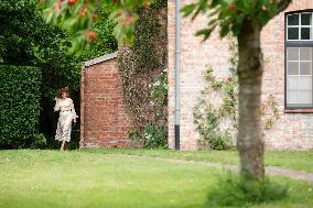 Queen Mathilde Visits the Ten Wijngaerde Princely Beguinage - Bruges