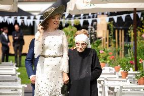 Queen Mathilde Visits the Ten Wijngaerde Princely Beguinage - Bruges