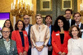 Queen Maxima At A Student Welfare Work Conference - The Hague