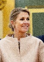Queen Maxima At A Student Welfare Work Conference - The Hague
