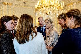 Queen Maxima At A Student Welfare Work Conference - The Hague