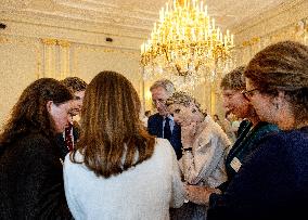 Queen Maxima At A Student Welfare Work Conference - The Hague