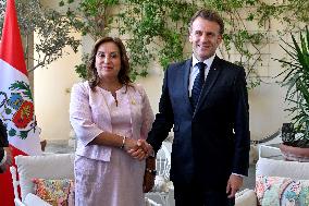 Bilateral Meeting During UNOC3 - Nice