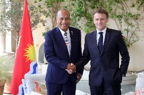 Pacific - France Summit at UNOC3 - Nice