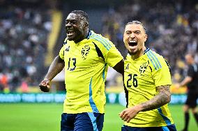 SOCCER FRIENDLY SWEDEN-ALGERIA