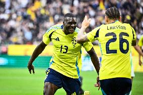 SOCCER FRIENDLY SWEDEN-ALGERIA
