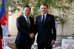 Bilateral Meeting During UNOC3 - Nice