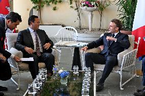 Bilateral Meeting During UNOC3 - Nice