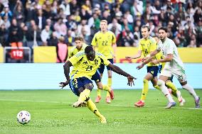 SOCCER FRIENDLY SWEDEN-ALGERIA
