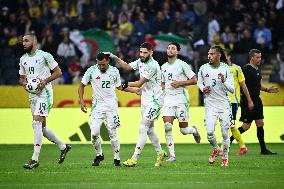 SOCCER FRIENDLY SWEDEN-ALGERIA