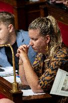 Session of questions to the government at the French National Assembly - Paris EB