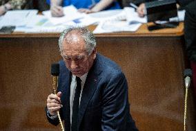Session of questions to the government at the French National Assembly - Paris EB