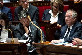 Session of questions to the government at the French National Assembly - Paris EB
