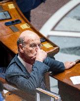 Session of questions to the government at the French National Assembly - Paris EB