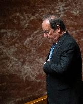 Session of questions to the government at the French National Assembly - Paris EB
