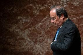 Session of questions to the government at the French National Assembly - Paris EB