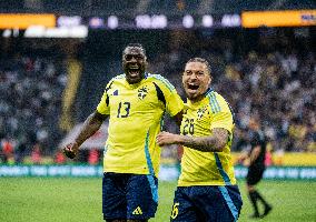 SOCCER FRIENDLY SWEDEN-ALGERIA