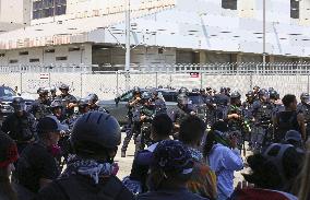Immigration raid protests in Los Angeles