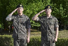 BTS members Jimin, Jung Kook discharged from S. Korea military