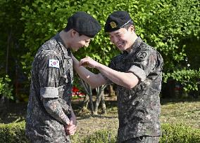 BTS members Jimin, Jung Kook discharged from S. Korea military